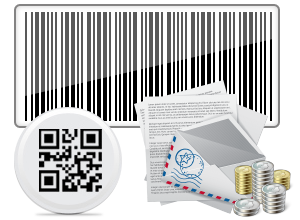 Barcode for Post Office and Bank