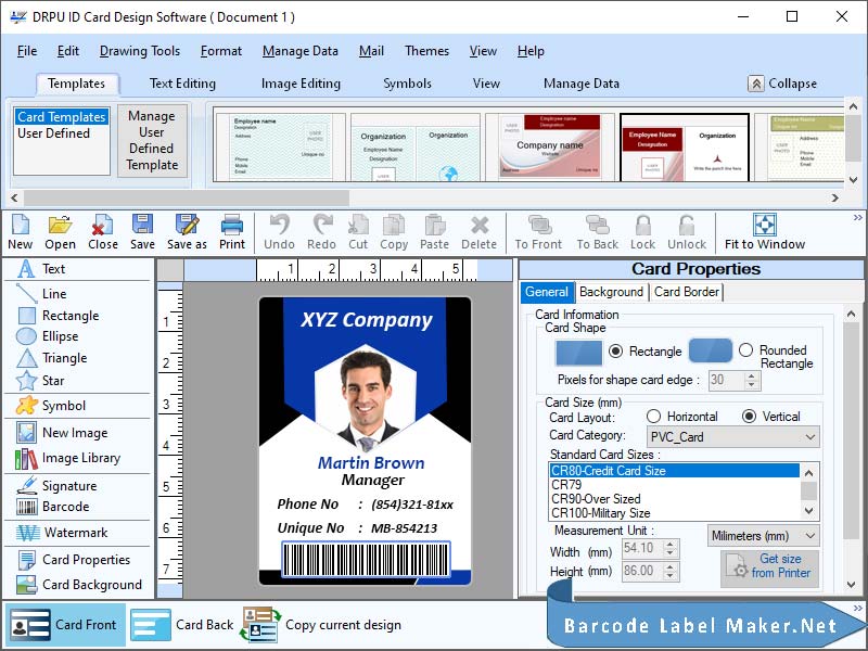 Free CD Label Creator screen shot