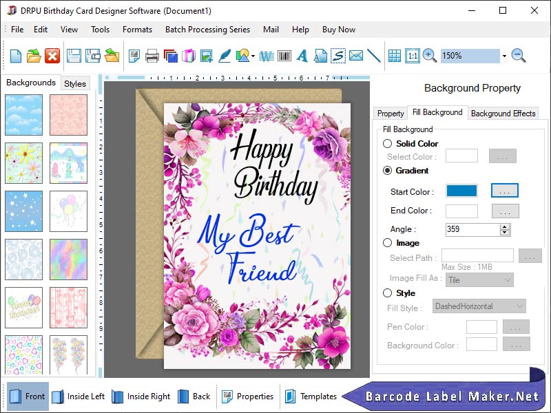 Birthday Card Maker Software Windows 11 download