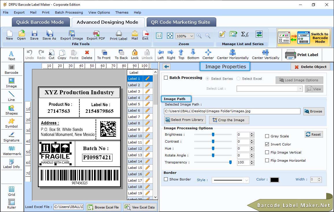 Barcode Maker - Corporate Edition